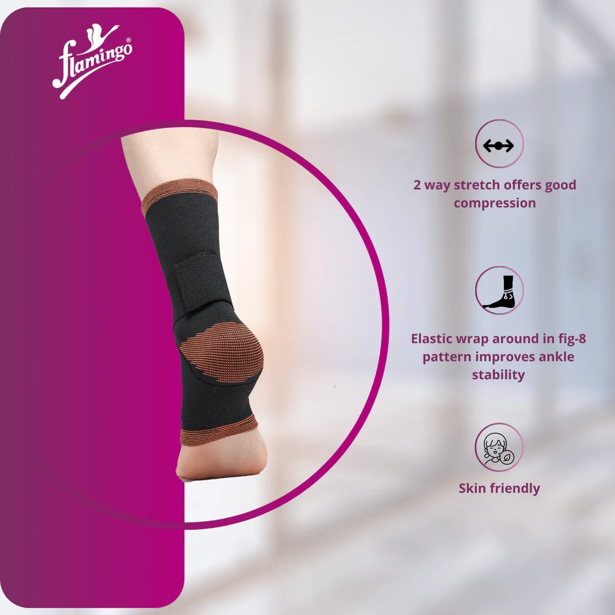 Ankle Grip (Brand: Flamingo) 2