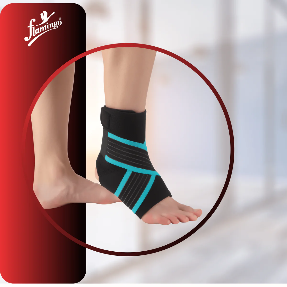 Ankle Grip (Neoprene) (Brand: Flamingo)