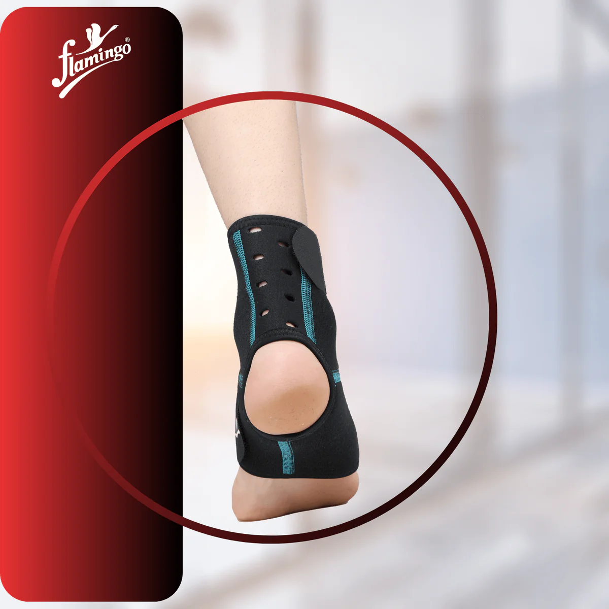 Neoprene Ankle Wrap (Brand: Flamingo) 2