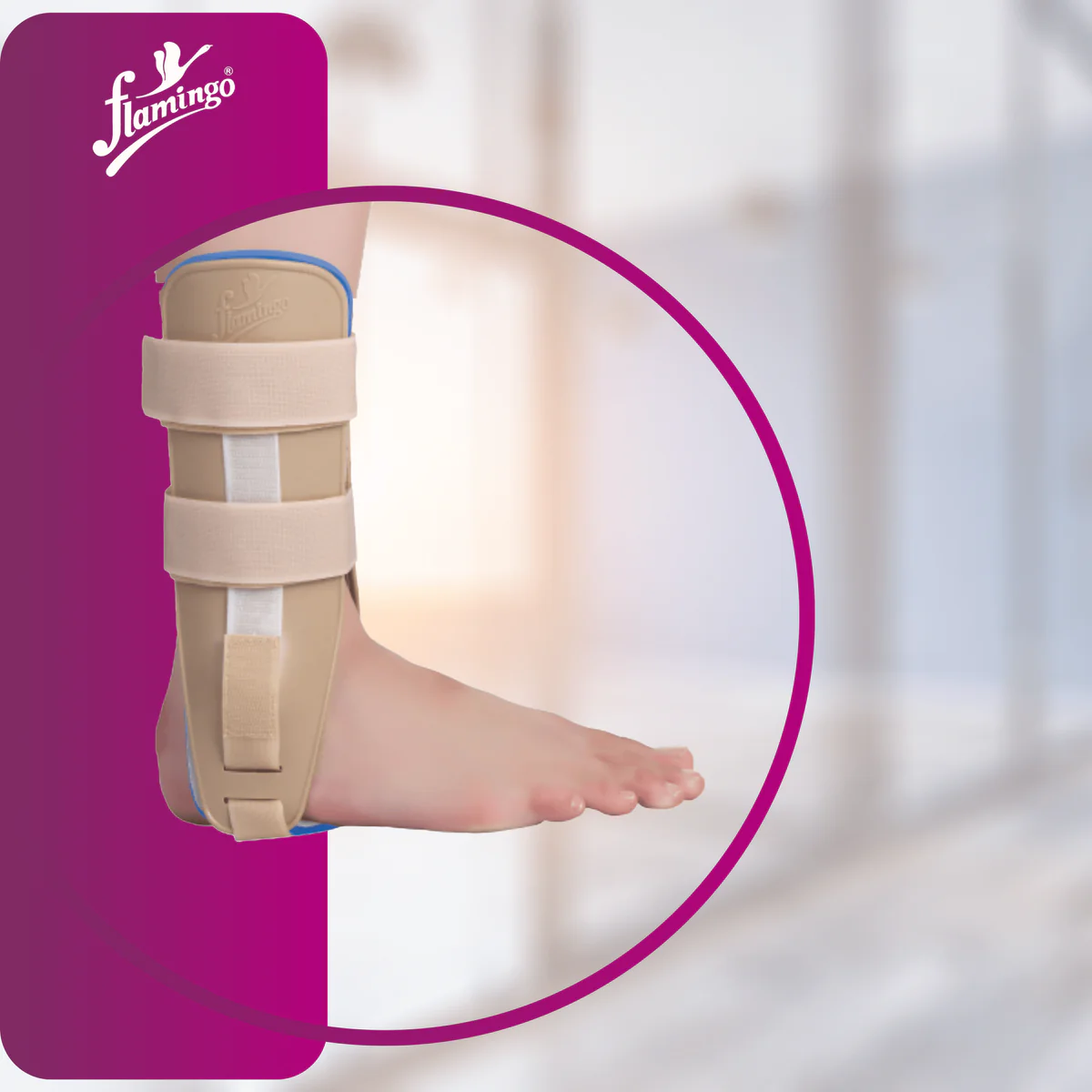 Gel Stirrup Ankle Brace (Brand: Flamingo) 3