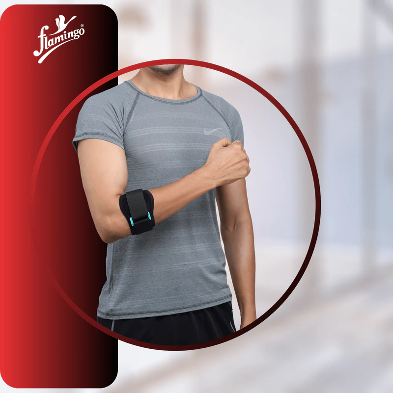 Tennis Elbow Support (Neoprene) (Brand: Flamingo) 2
