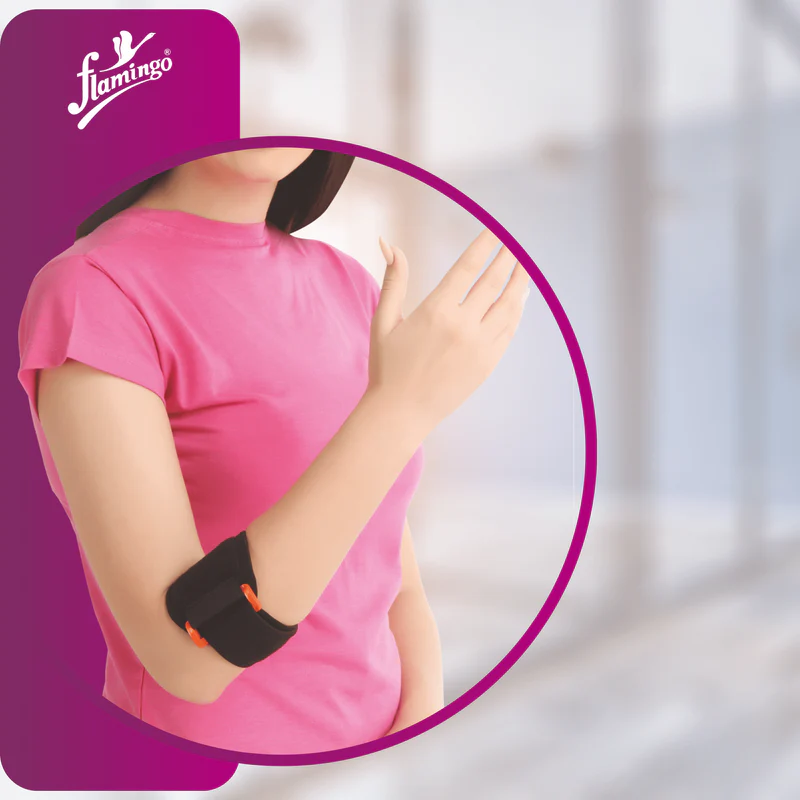 Tennis Elbow Support with pressure pad (Brand: Flamingo) 3