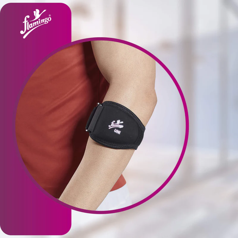 Gel Tennis Elbow Support (Brand: Flamingo)