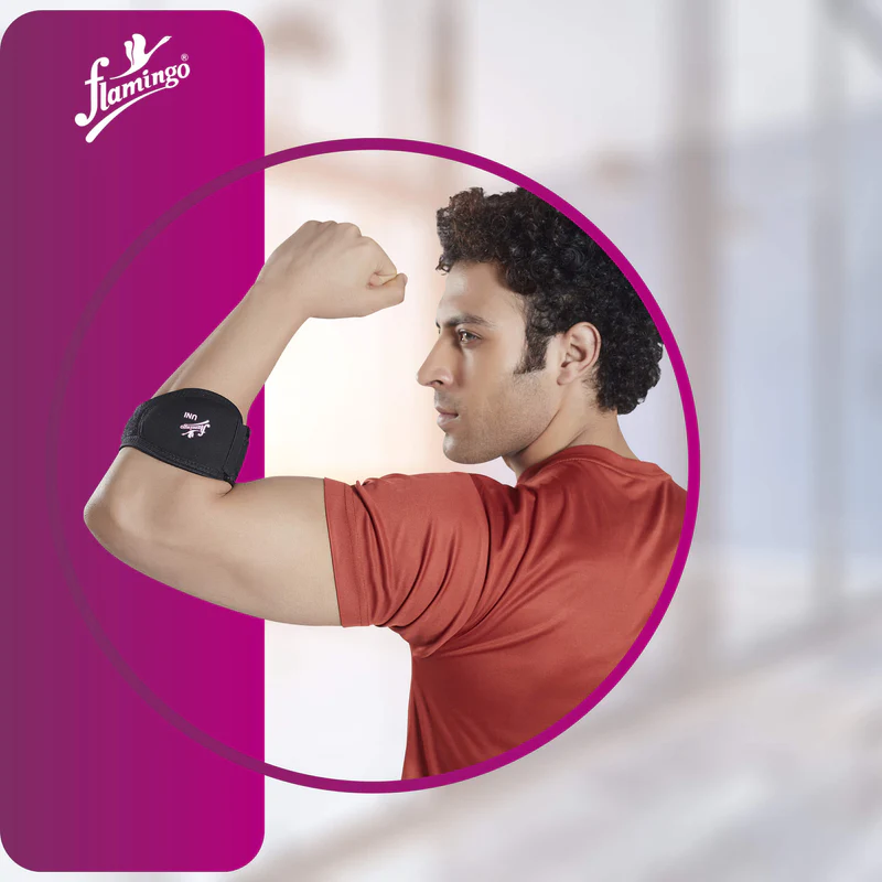 Gel Tennis Elbow Support (Brand: Flamingo) 3