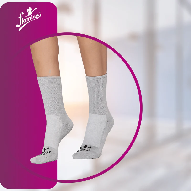 Diabetic Socks with Anti-Skid (Brand: Flamingo) 2