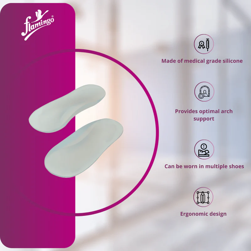 Medial Arch Support (Brand: Flamingo) 3