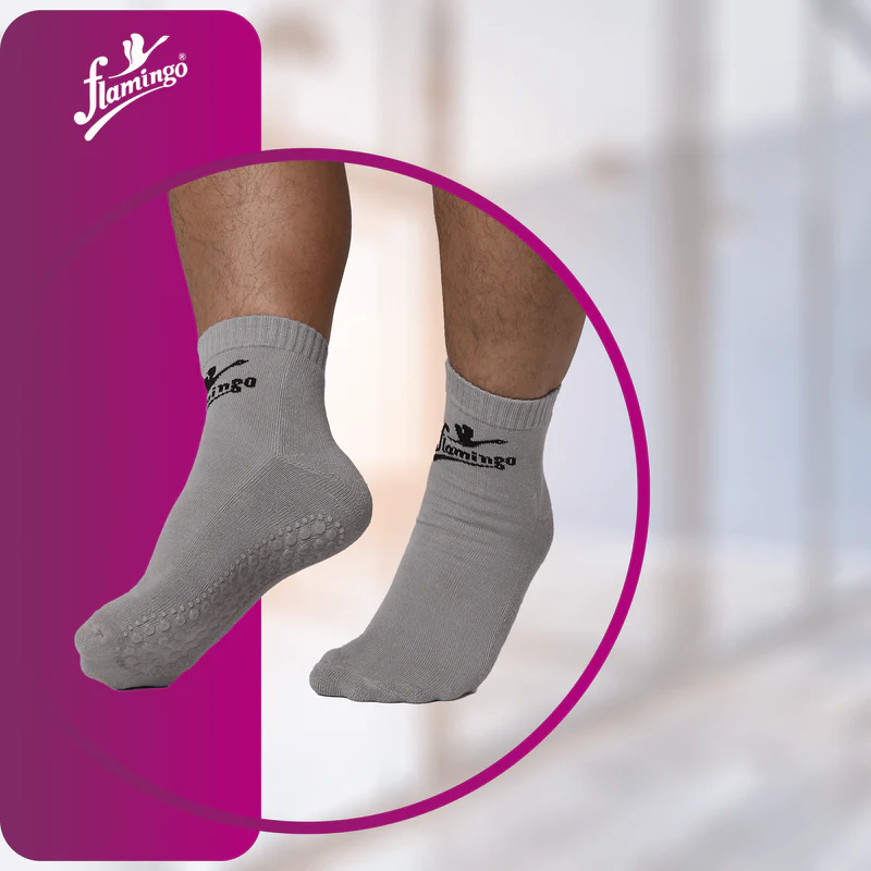 Anti-Skid Socks (Brand: Flamingo) 2