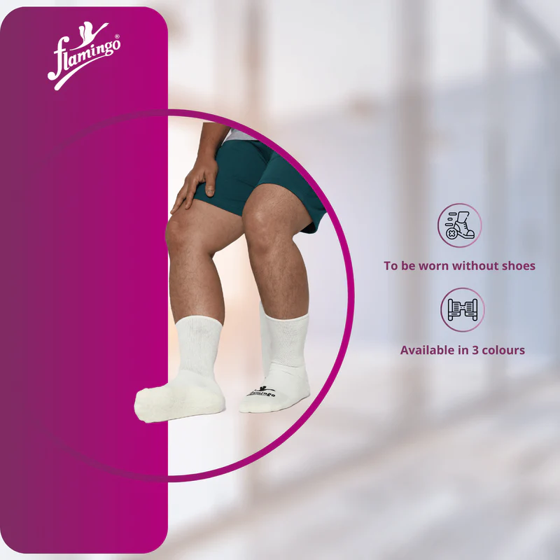 Anti-Skid Socks (Brand: Flamingo) 3