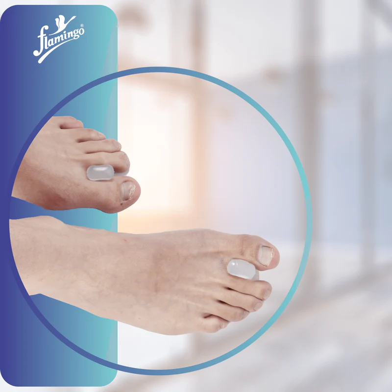 Premium Silicone Toe Separators (Brand: Flamingo) 2