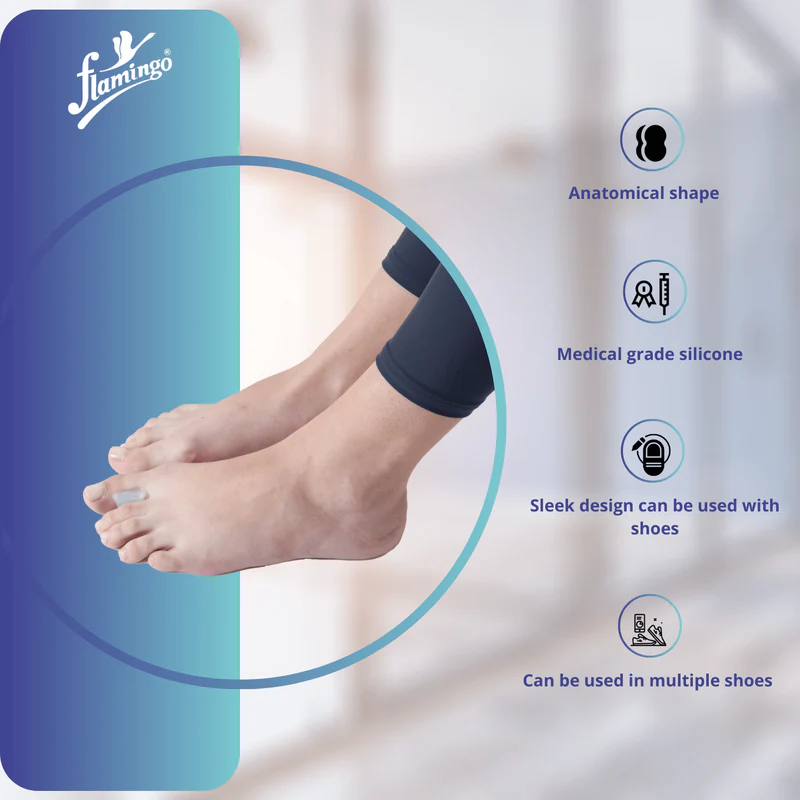 Premium Silicone Toe Separators (Brand: Flamingo) 3