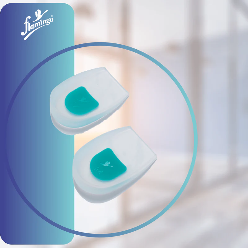Premium Silicone Heel Care Cushion (Brand: Flamingo) 2
