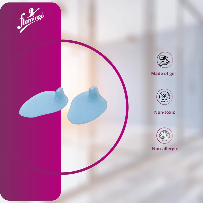 Gel Metatarsal Pad for Females (Brand: Flamingo) 2