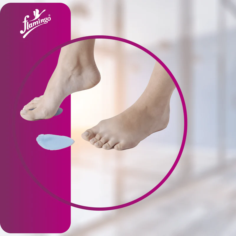 Gel Metatarsal Pad for Females (Brand: Flamingo) 3