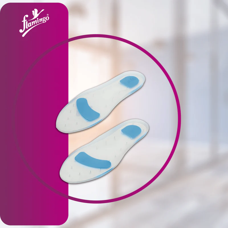 Silicone Foot Insole (Brand: Flamingo) 3