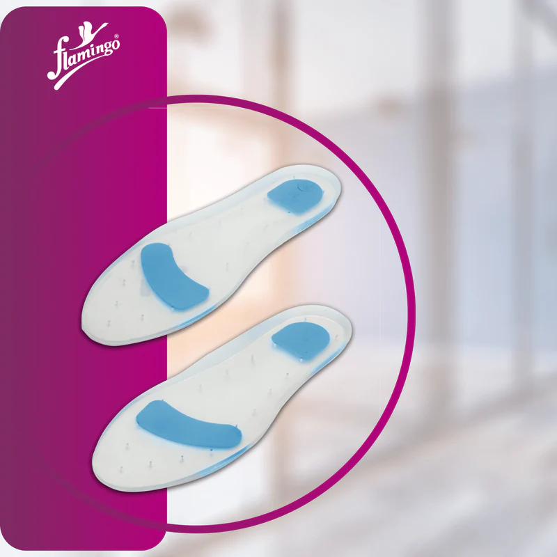 Silicone Foot Insole (Brand: Flamingo) 4