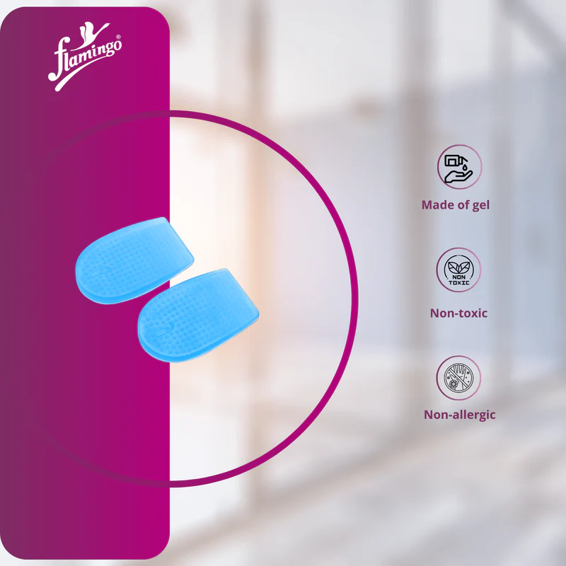 Gel Heel Pad (Brand: Flamingo) 2
