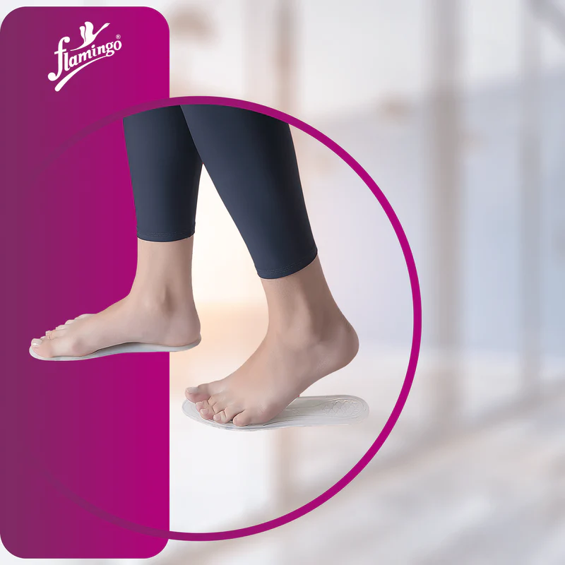 Premium Silicone Comfort Insole (Brand: Flamingo) 3
