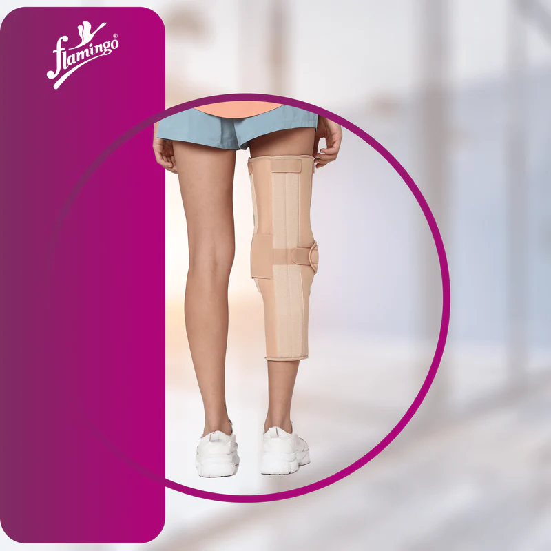 Knee Brace (Long)(Brand:Flamingo) 3