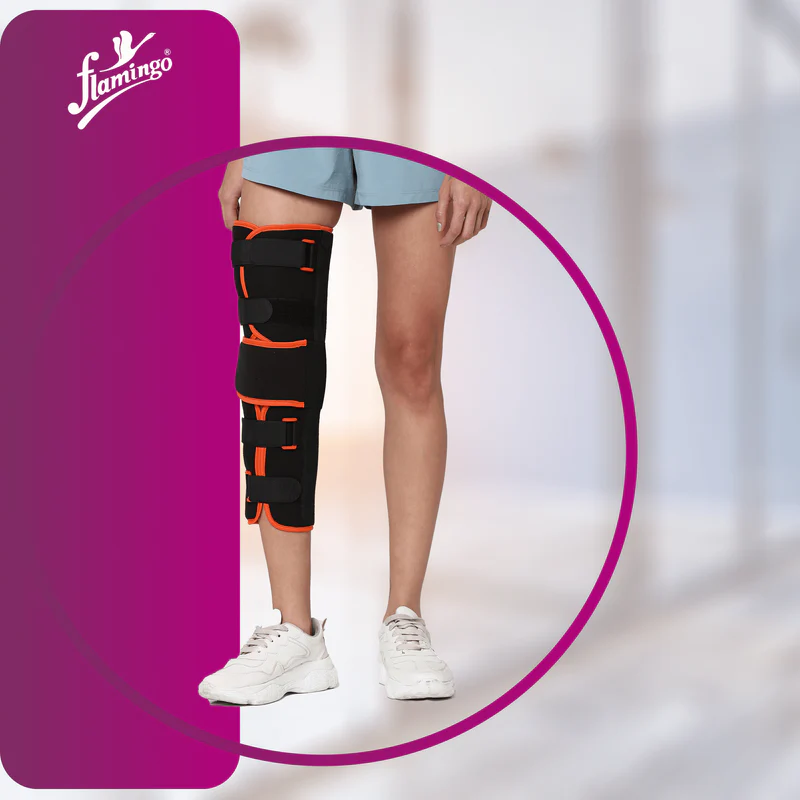 Knee Brace (Long)(Brand:Flamingo) 4