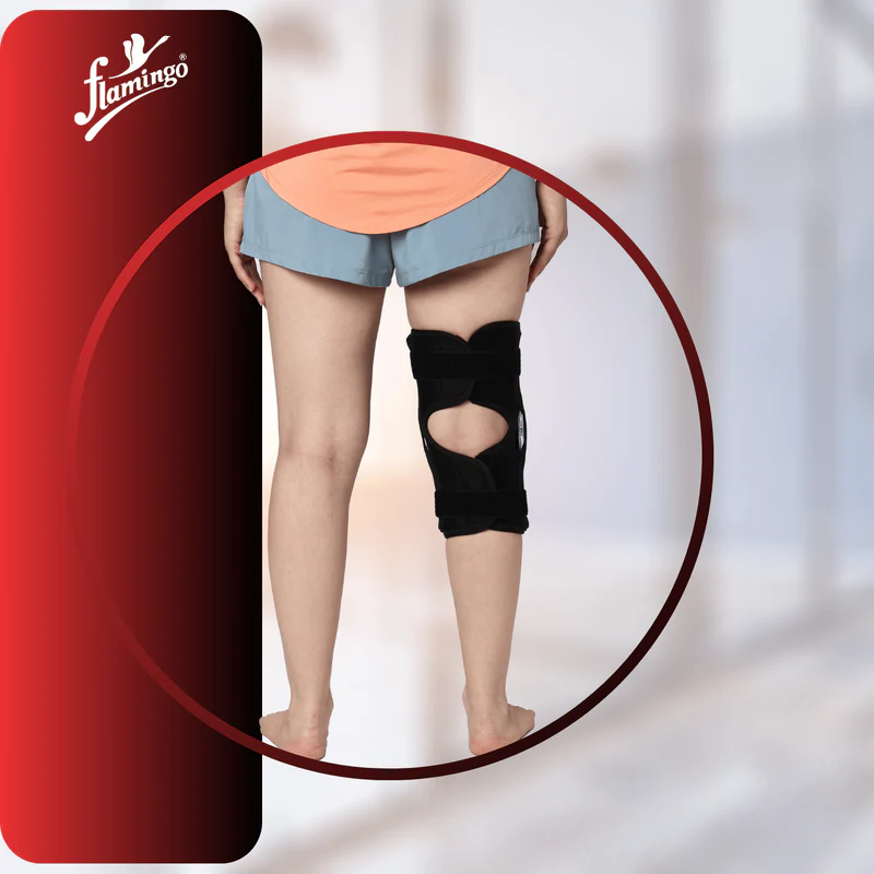 Hinged Knee Stabilizer (Neoprene)(Brand:Flamingo) 3