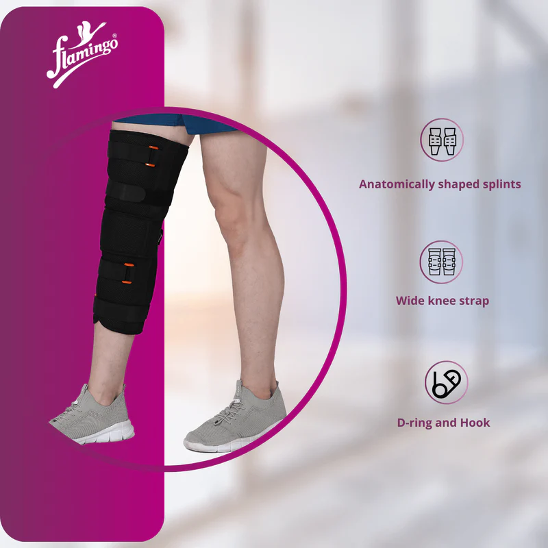 Knee Immobilizer (Brand:Flamingo) 2