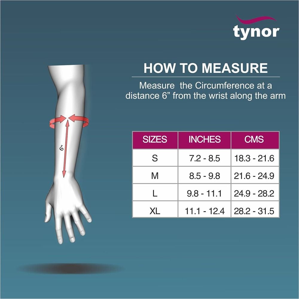 Elastic Wrist Splint (tynor) 4