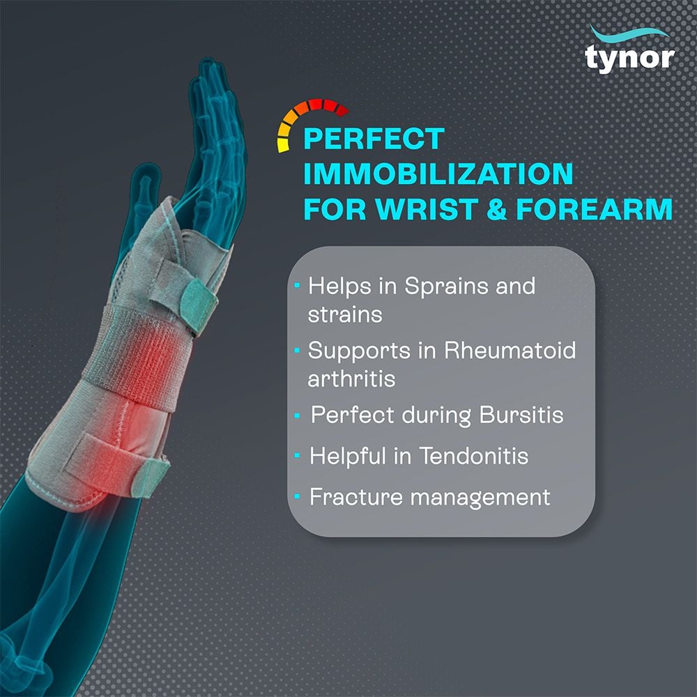 Wrist & Forearm Splint (tynor) 2