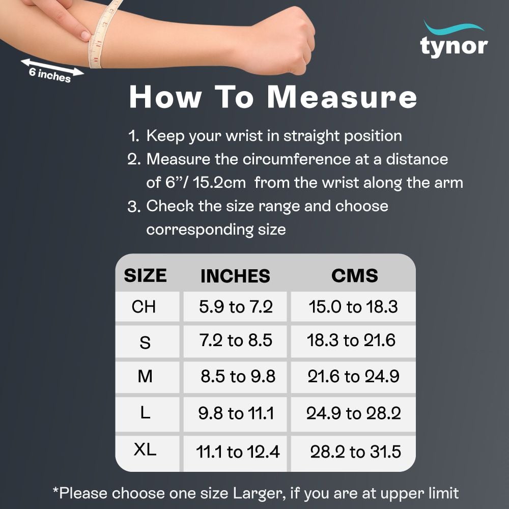 Wrist & Forearm Splint (tynor) 4