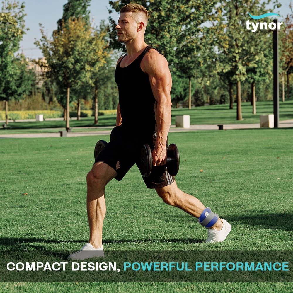 Weight Cuff, Grey, 1KG, Universal Size, 1 Unit (tynor) 5