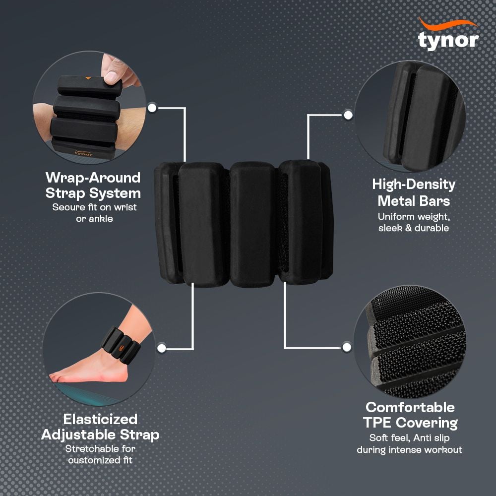 Tynofit Weight Cuff - 2 KG , 1 Unit (tynor) 3