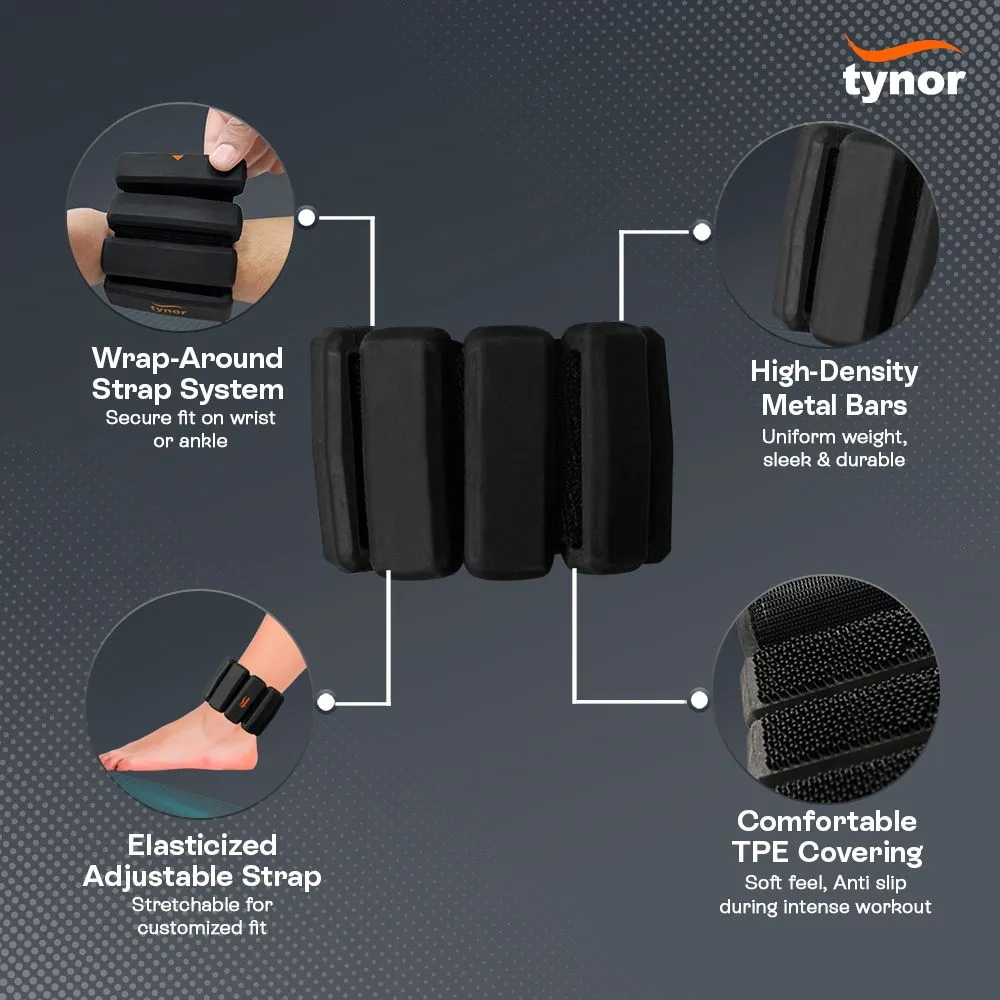 Tynofit Weight Cuff - 1/2 KG, 1 Pair (tynor) 3