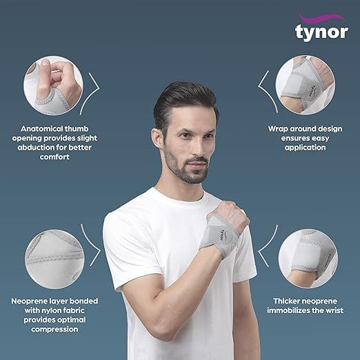 Wrist Brace with Thumb (Neoprene) (tynor) 2