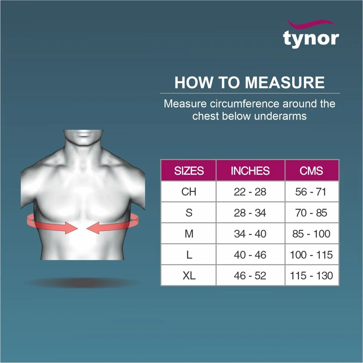 Clavicle Brace with Buckle (tynor) 4