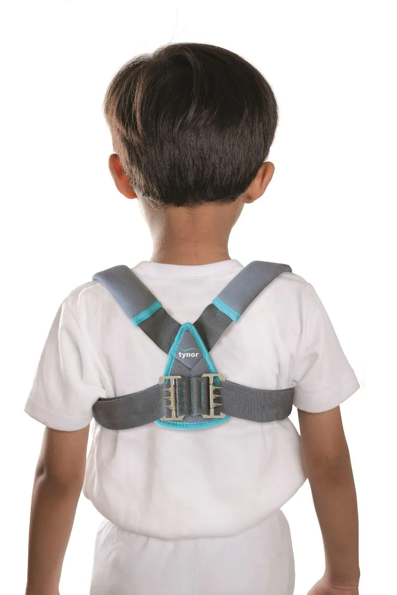 Clavicle Brace with Buckle, Grey, Child, 1 Unit (tynor) 4