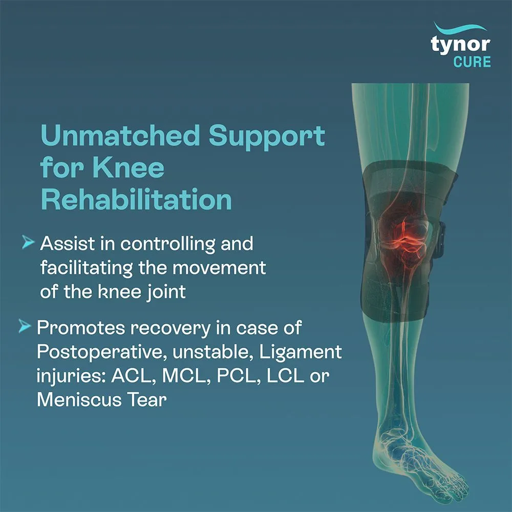 Adjustable R.O.M. Knee Brace (Tynor) 2
