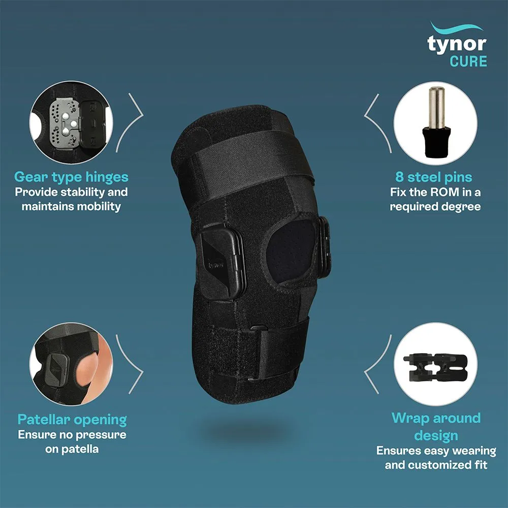 Adjustable R.O.M. Knee Brace (Tynor) 3
