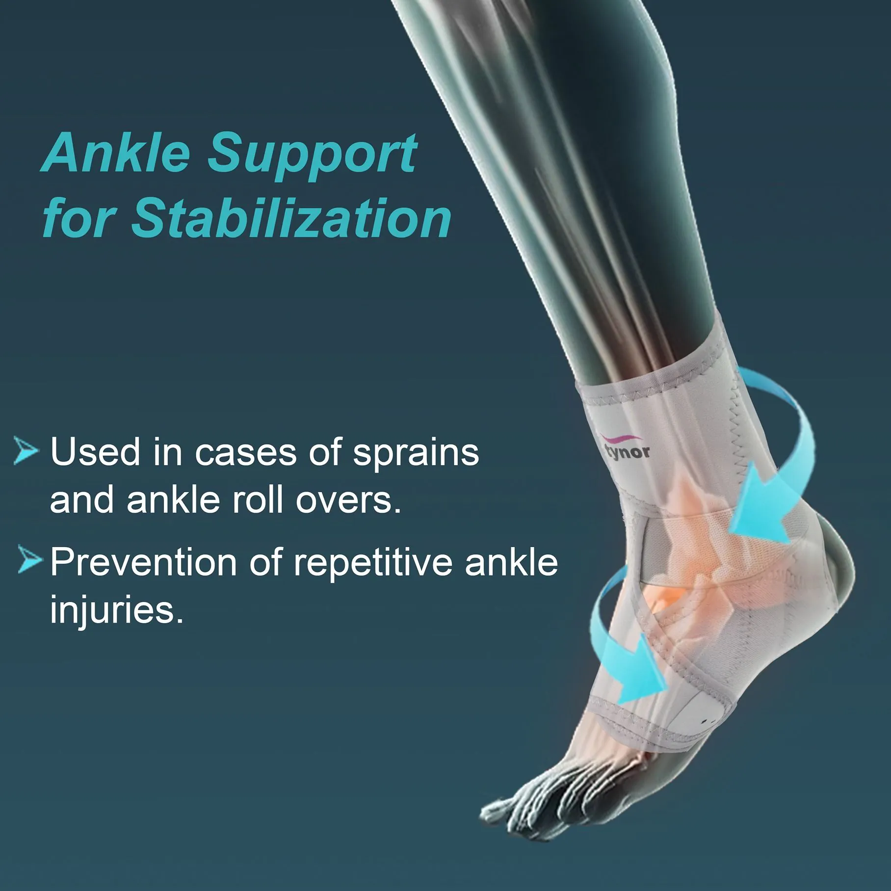 Ankle Support (Neo) (Tynor) 2