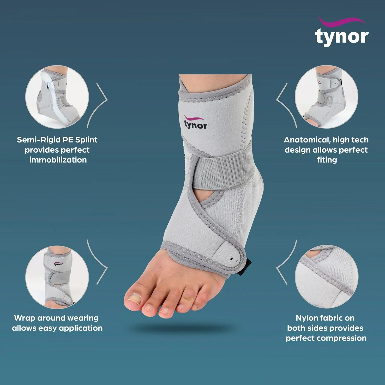 Ankle Support (Neo) (Tynor) 3