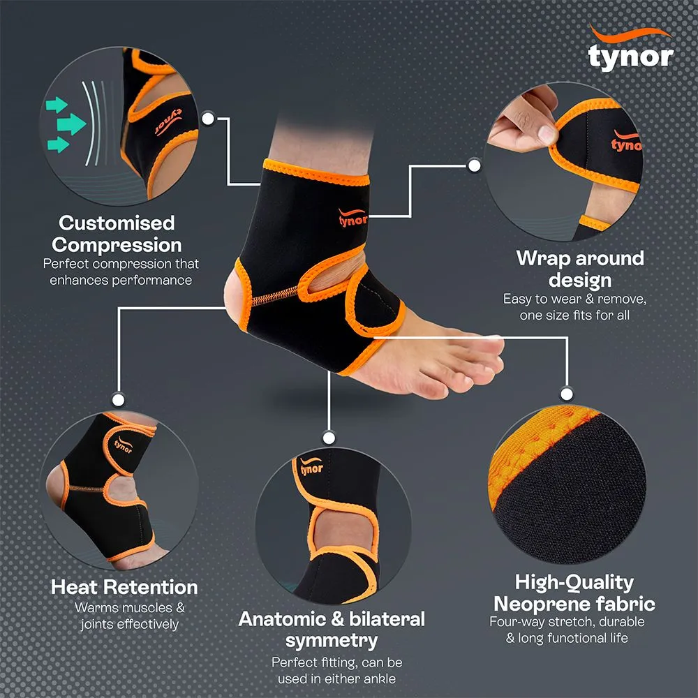Ankle Support (Neoprene) (Tynor) 3