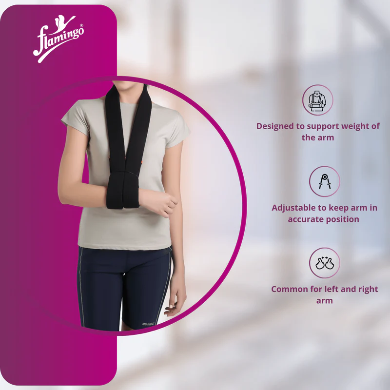 Cuff and Collar Sling (Flamingo) 4