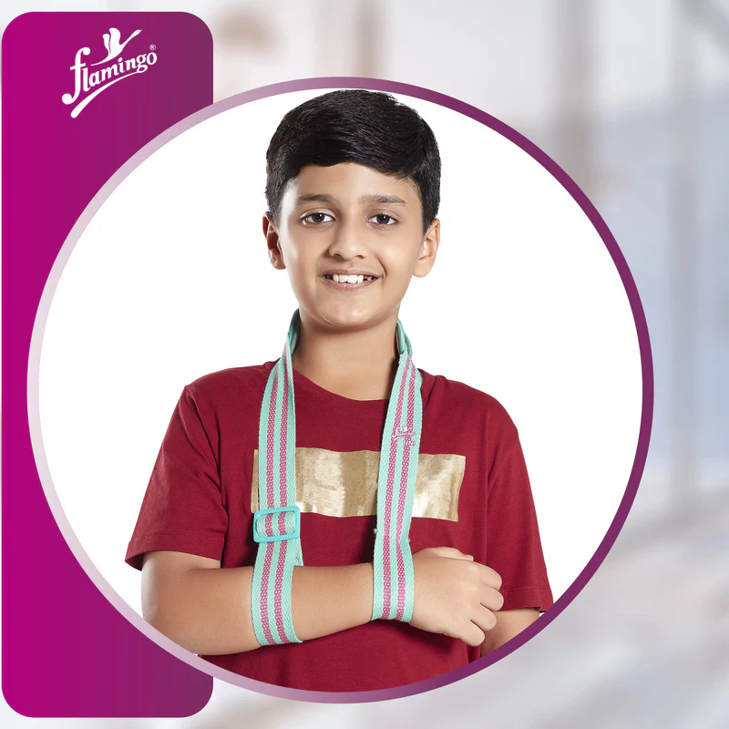 Pediatric Arm Sling Strap (Flamingo)