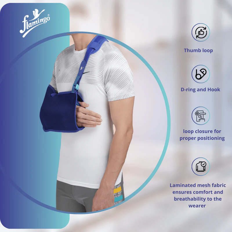 Premium Breathable Arm Sling (Flamingo)